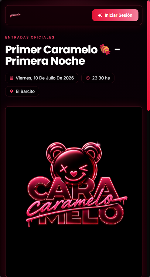 Caramelo — versión móvil